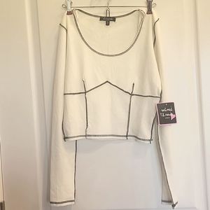 🍃 Mixed Threads top Sz M